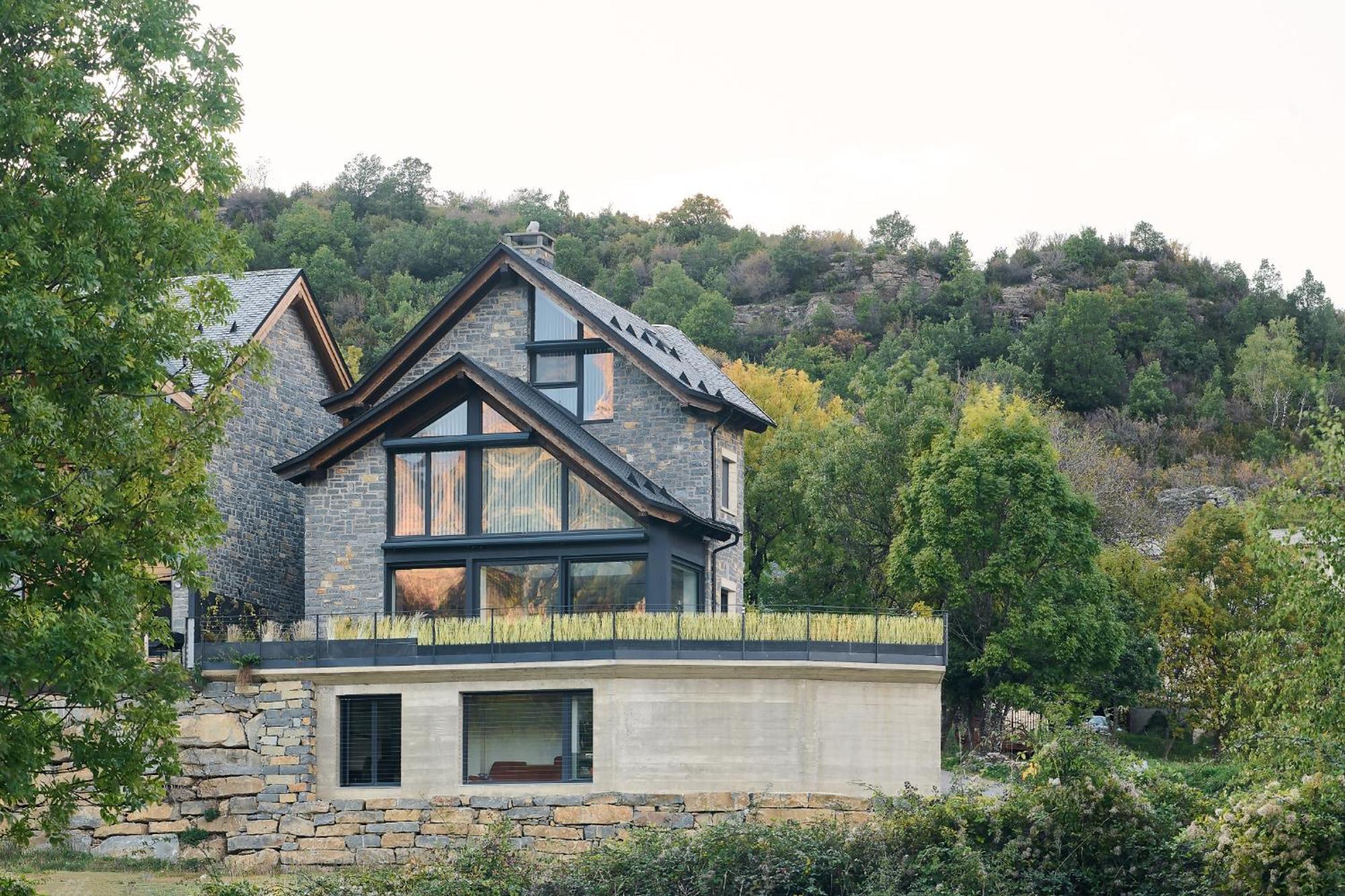 Casa De La Paz En El Valle De Tena Sandiniés Exterior foto